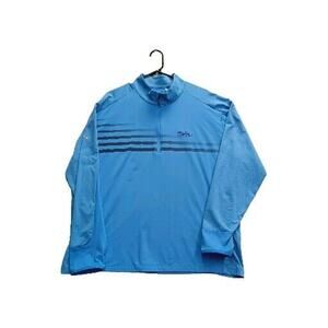 Callaway Pullover Mens Blue 2XL Weather Series Golf Embroidered Front READ